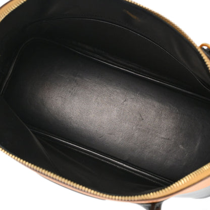 Hermes Black Naturel Box Calf Veau Gulliver Bolide 31 2way Shoulder Handbag