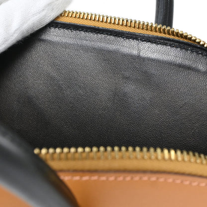 Hermes Black Naturel Box Calf Veau Gulliver Bolide 31 2way Shoulder Handbag