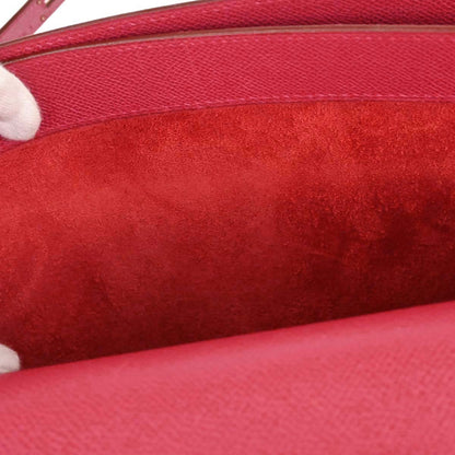 Hermes Rouge Vif Epsom Kelly Depeches 38 Briefcase Handbag