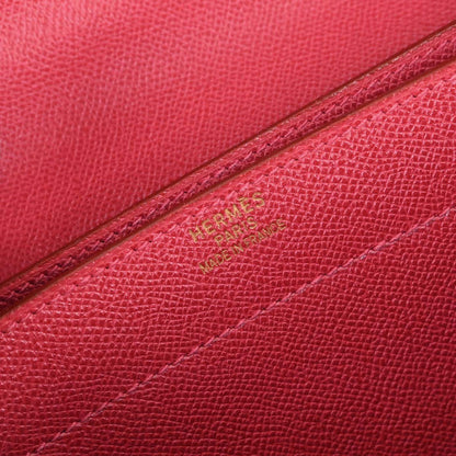 Hermes Rouge Vif Epsom Kelly Depeches 38 Briefcase Handbag