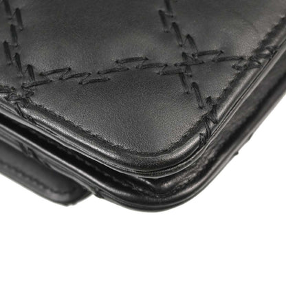 Chanel Black Calfskin Hamptons WOC Wallet on Chain Bag