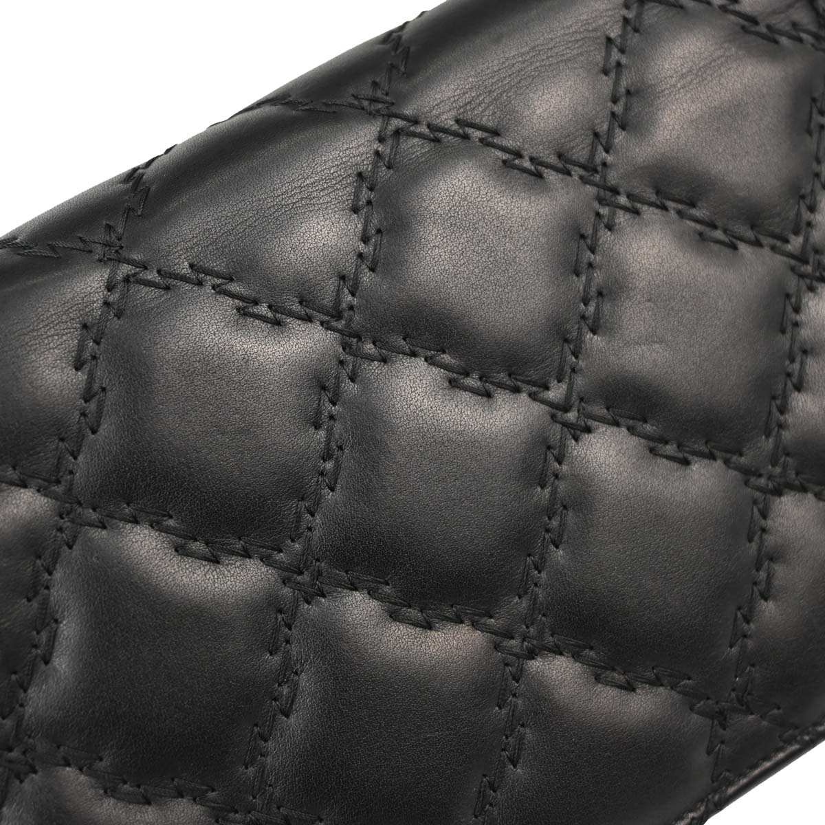 Chanel Black Calfskin Hamptons WOC Wallet on Chain Bag