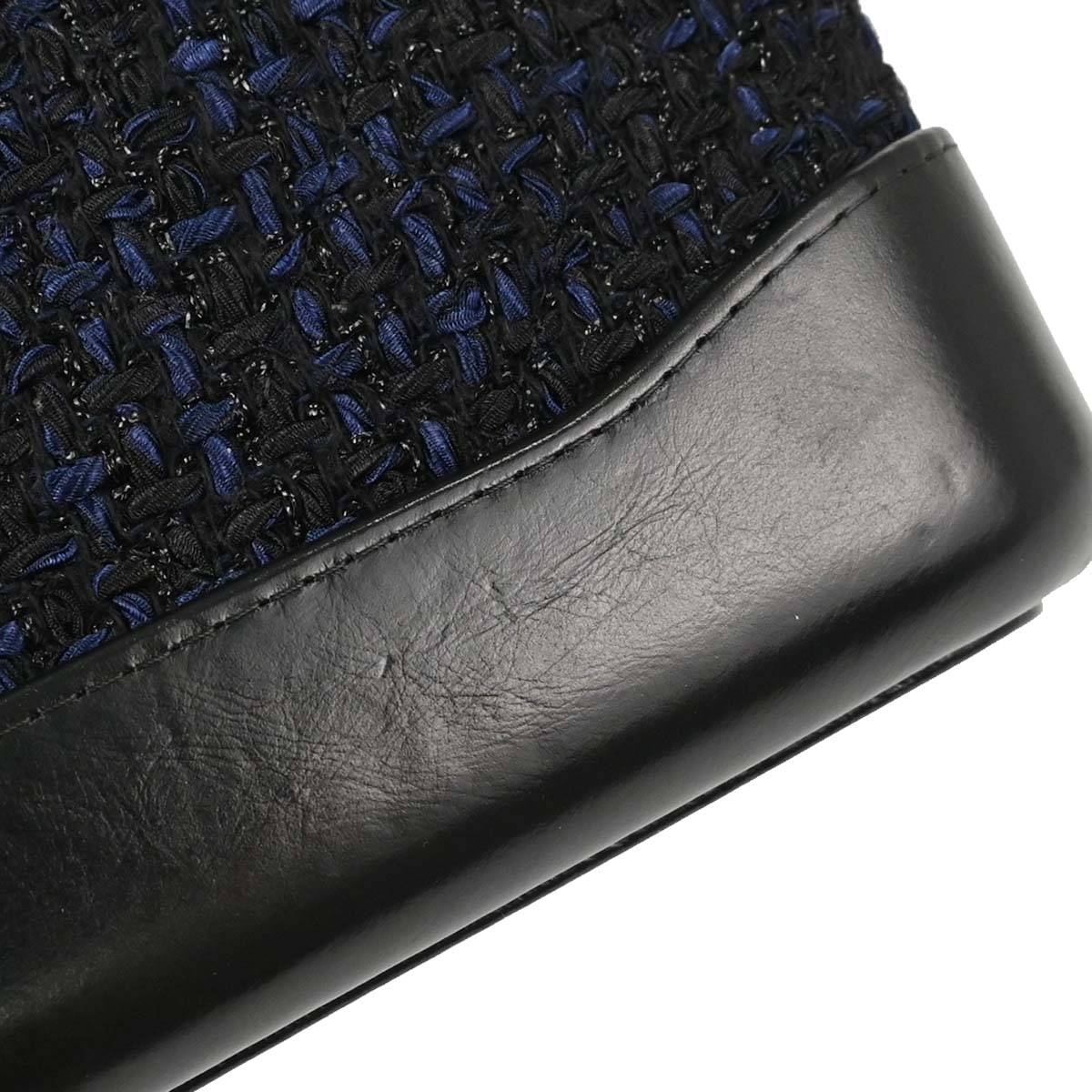 Chanel Navy Tweed Gabrielle WOC Wallet on Chain Shoulder Bag