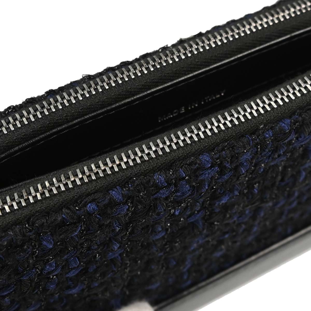 Chanel Navy Tweed Gabrielle WOC Wallet on Chain Shoulder Bag