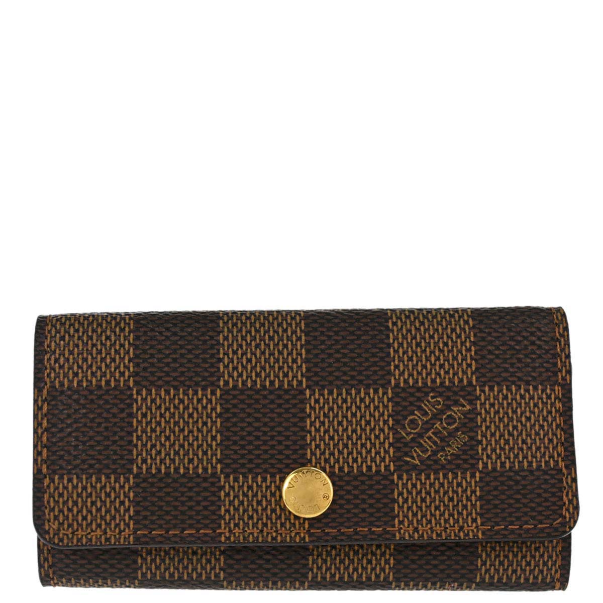 Louis Vuitton Damier Multicles 4 Key Case N62631 Small Good