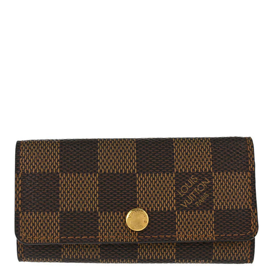 Louis Vuitton Damier Multicles 4 Key Case N62631 Small Good