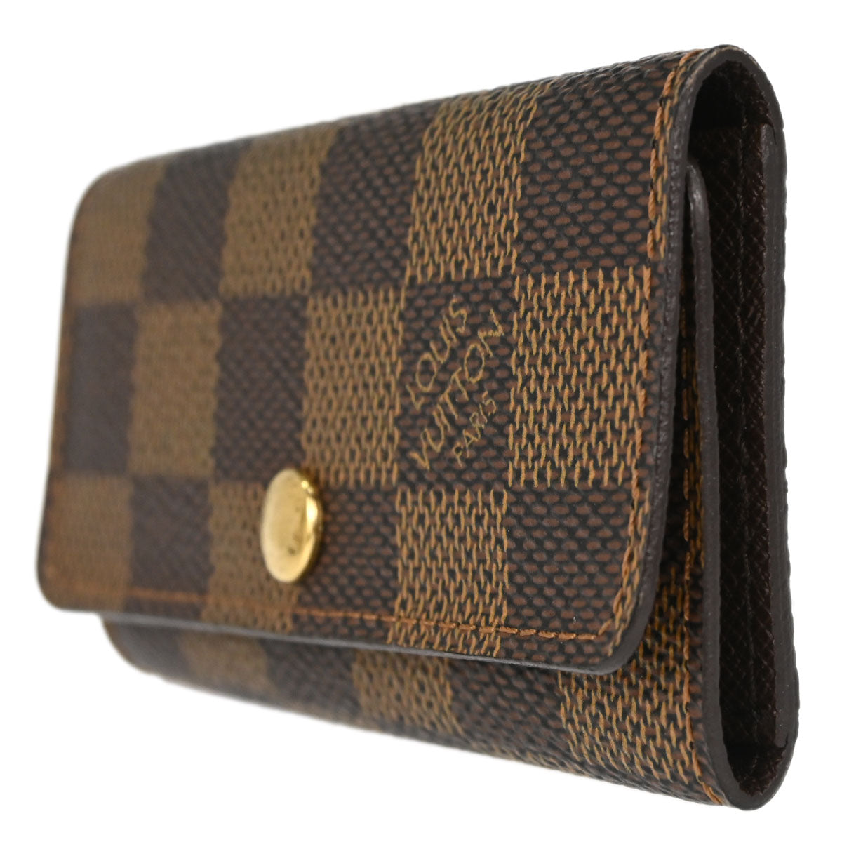 Louis Vuitton Damier Multicles 4 Key Case N62631 Small Good