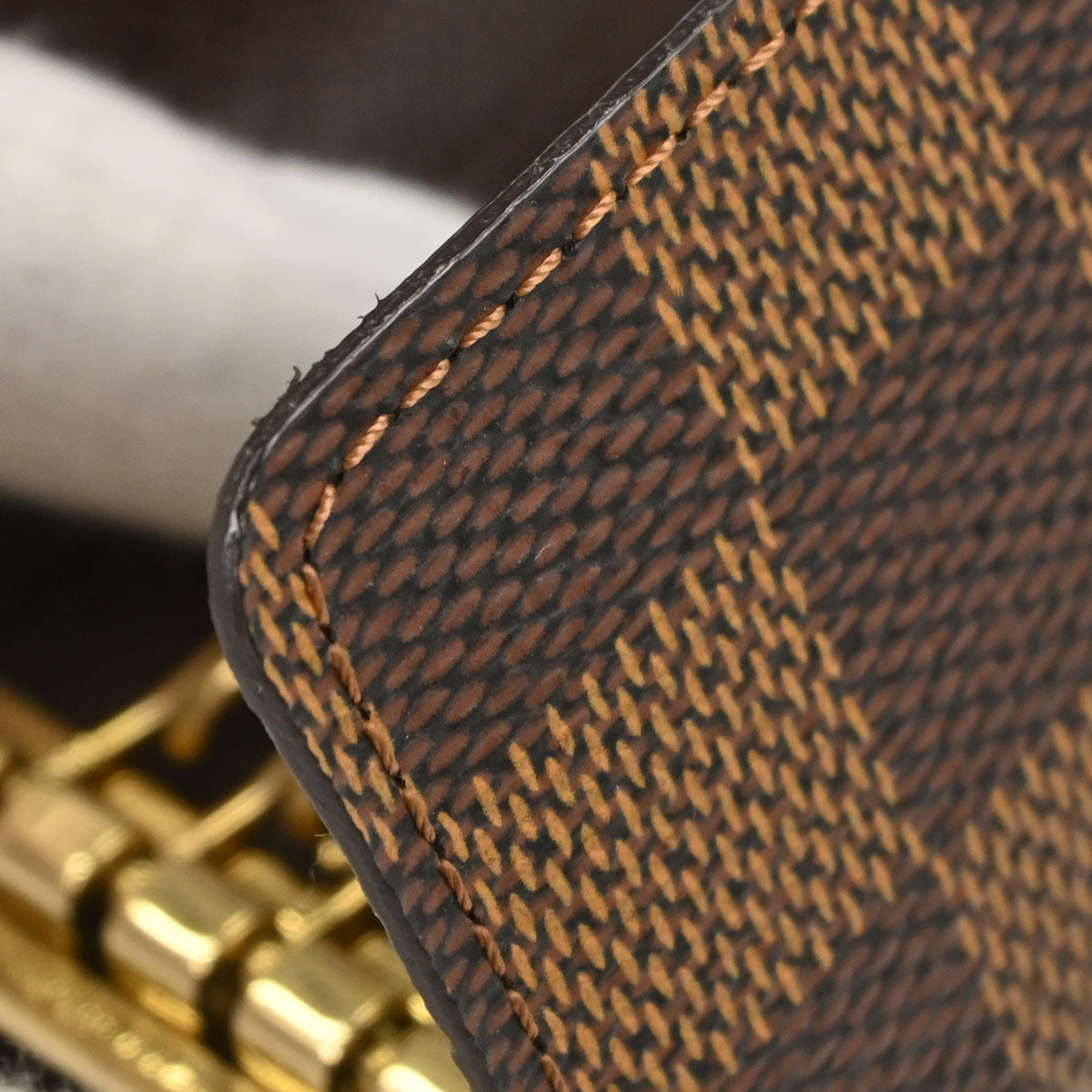 Louis Vuitton Damier Multicles 4 Key Case N62631 Small Good