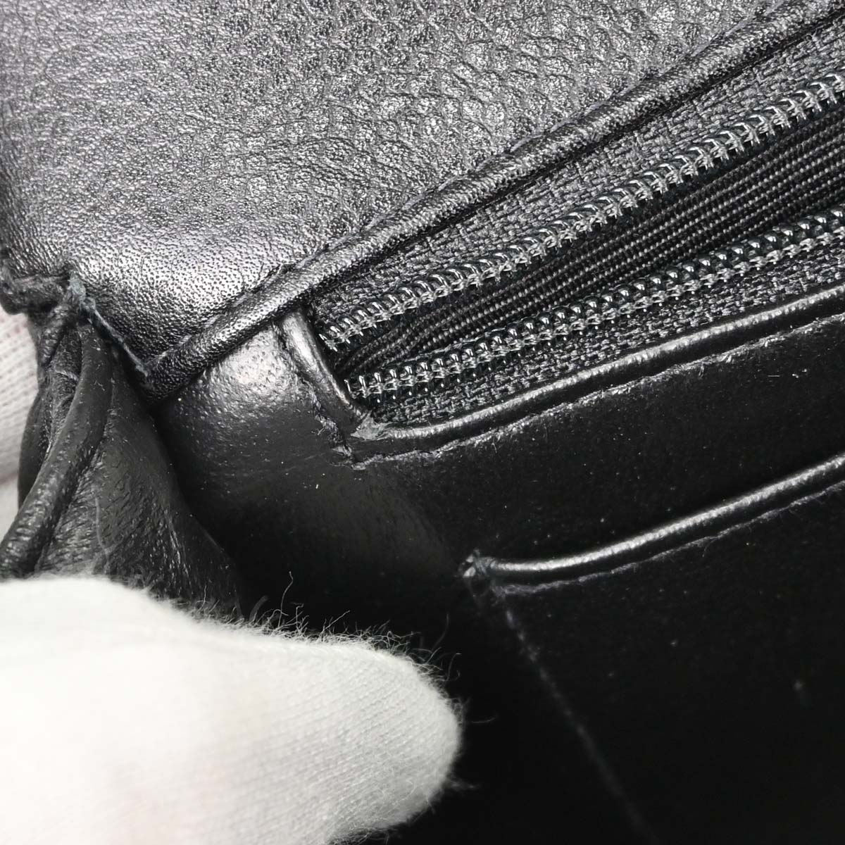 Chanel Black Caviar Skin Kelly Top Handle Handbag