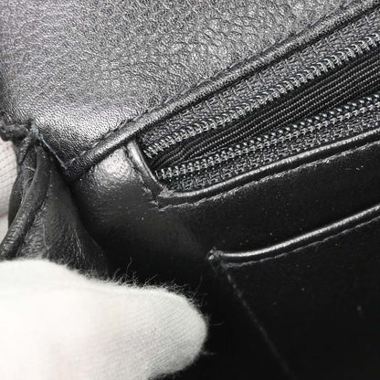 Chanel Black Caviar Skin Kelly Top Handle Handbag