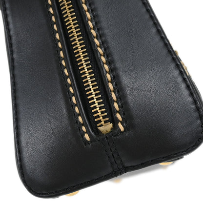 Chanel Black Calfskin Wild Stitch Handbag