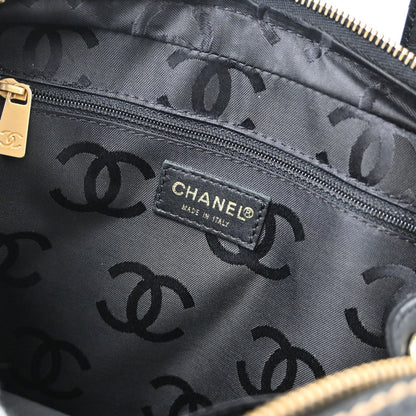 Chanel Black Calfskin Wild Stitch Handbag