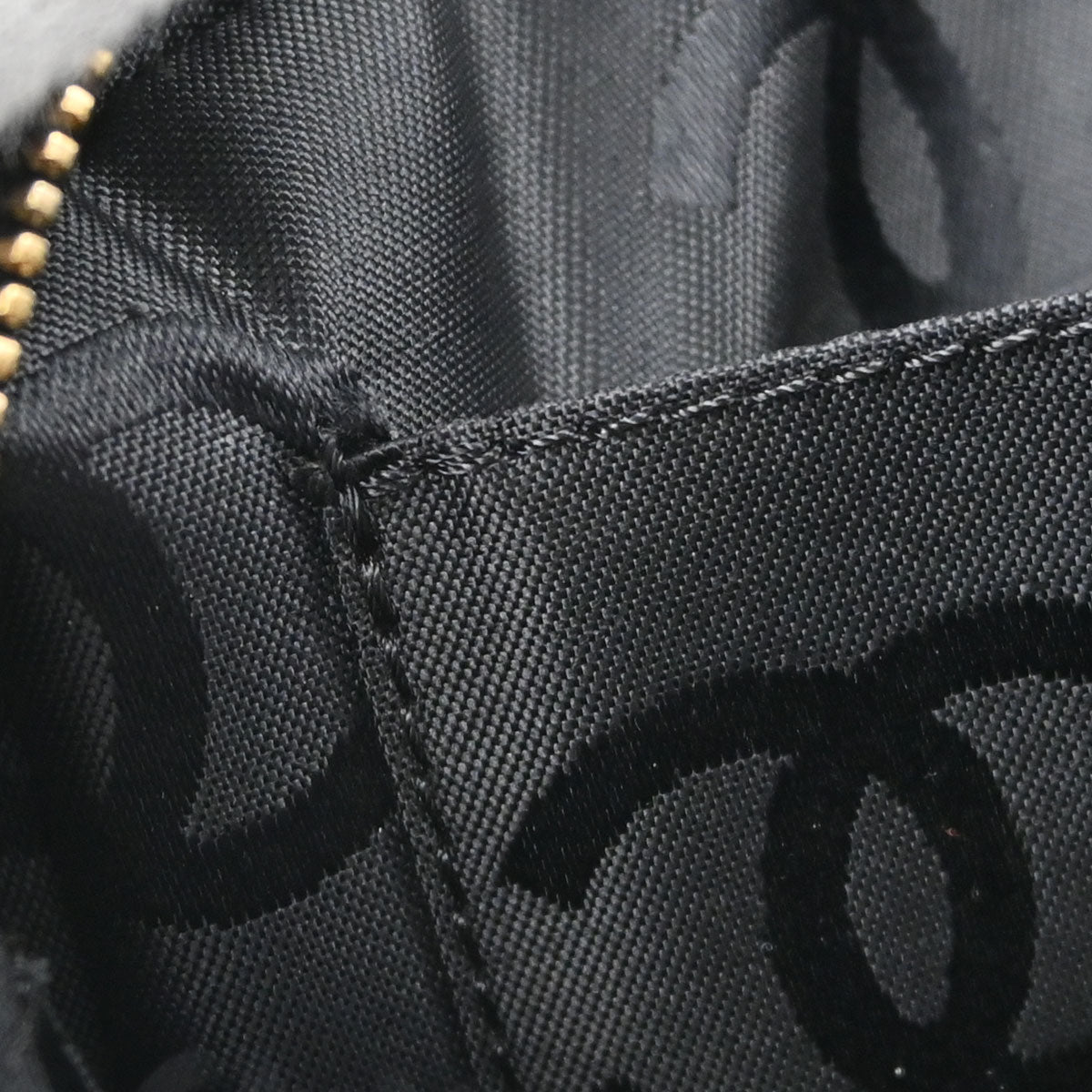 Chanel Black Calfskin Wild Stitch Handbag