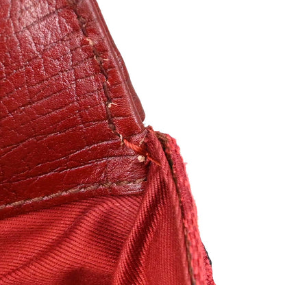 Gucci Red Canvas GG Tote Handbag