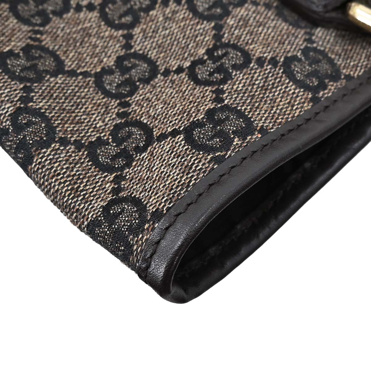 Gucci Brown Canvas GG Tote Handbag