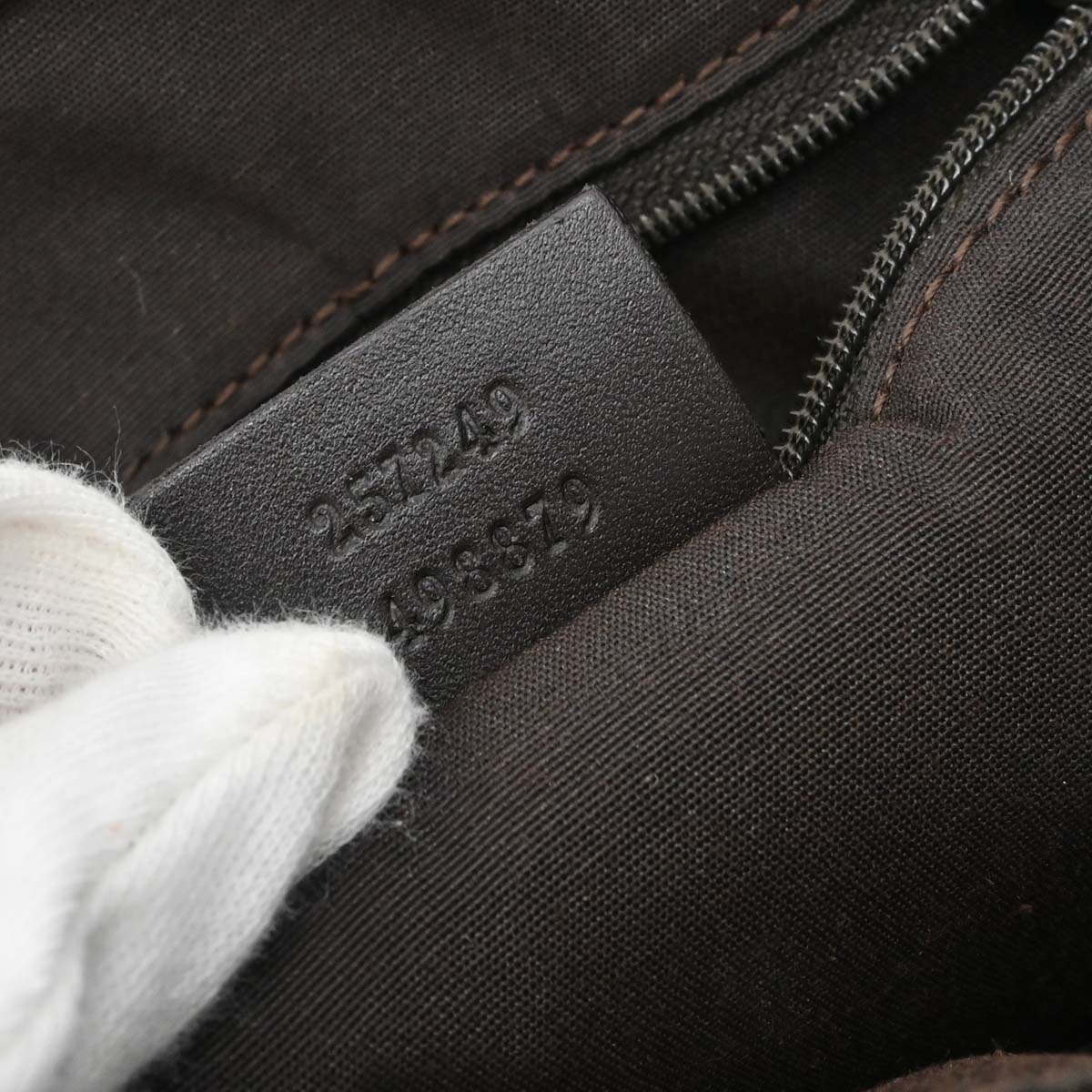 Gucci Brown Canvas GG Tote Handbag