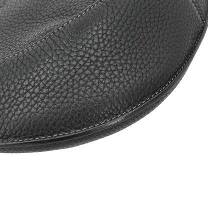 Loewe Black Leather Hobo Shoulder Bag