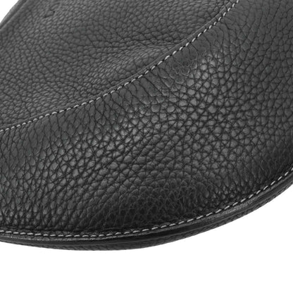Loewe Black Leather Hobo Shoulder Bag