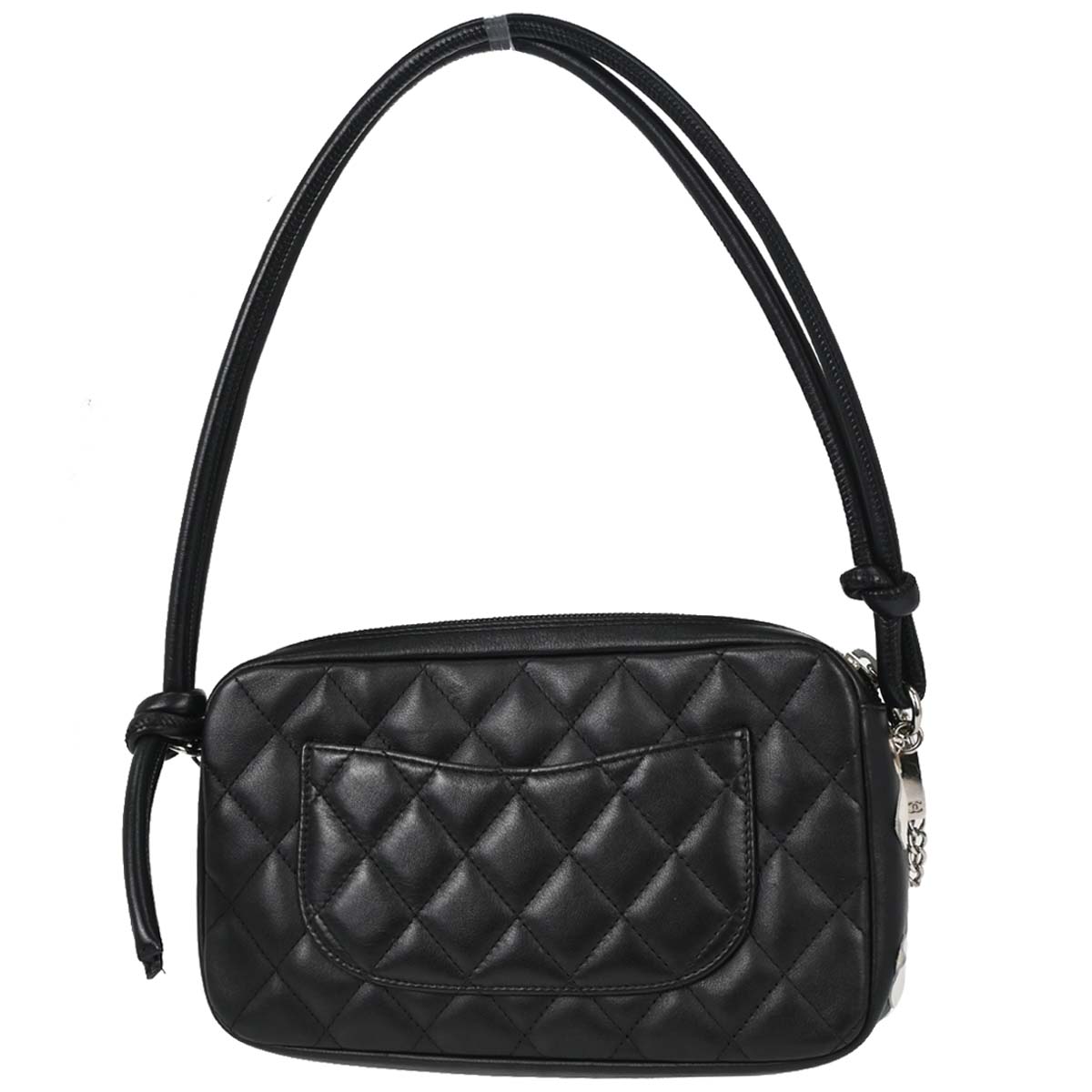 Chanel Black Calfskin Cambon Ligne Handbag