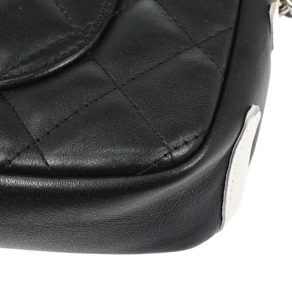 Chanel Black Calfskin Cambon Ligne Handbag