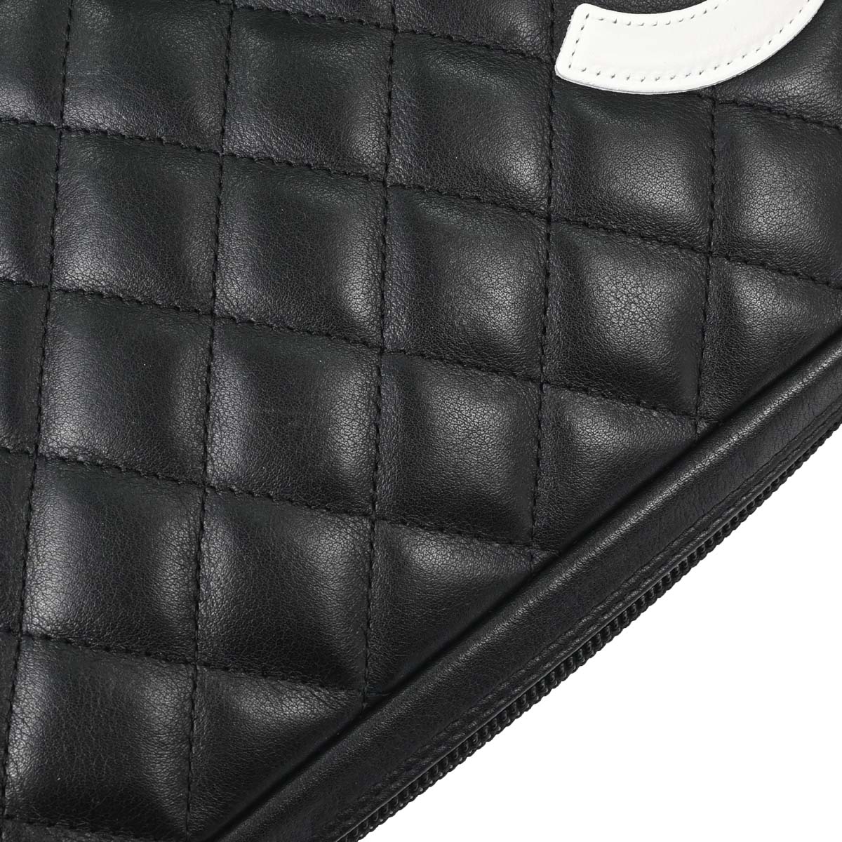 Chanel Black Calfskin Cambon Ligne Handbag