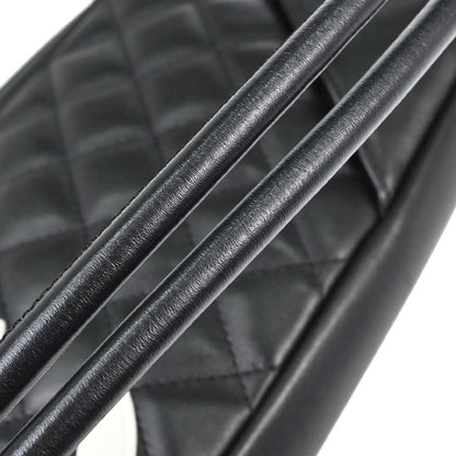 Chanel Black Calfskin Cambon Ligne Handbag
