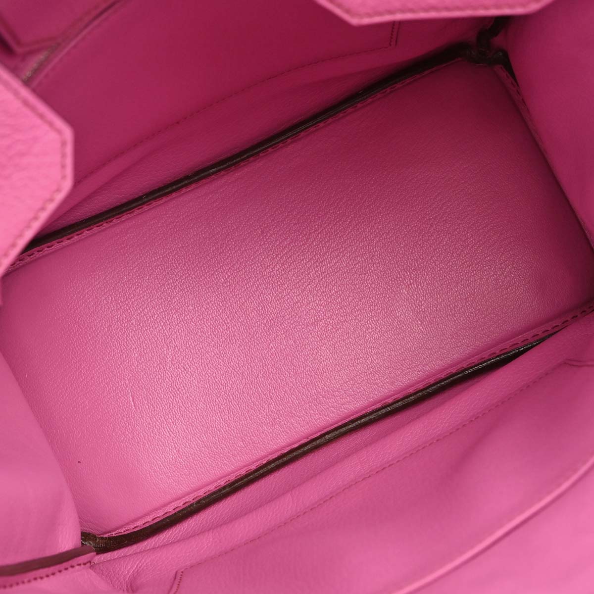 Hermes Fuchsia Chevre Coromandel HAC Haut a Courroies 28 Handbag