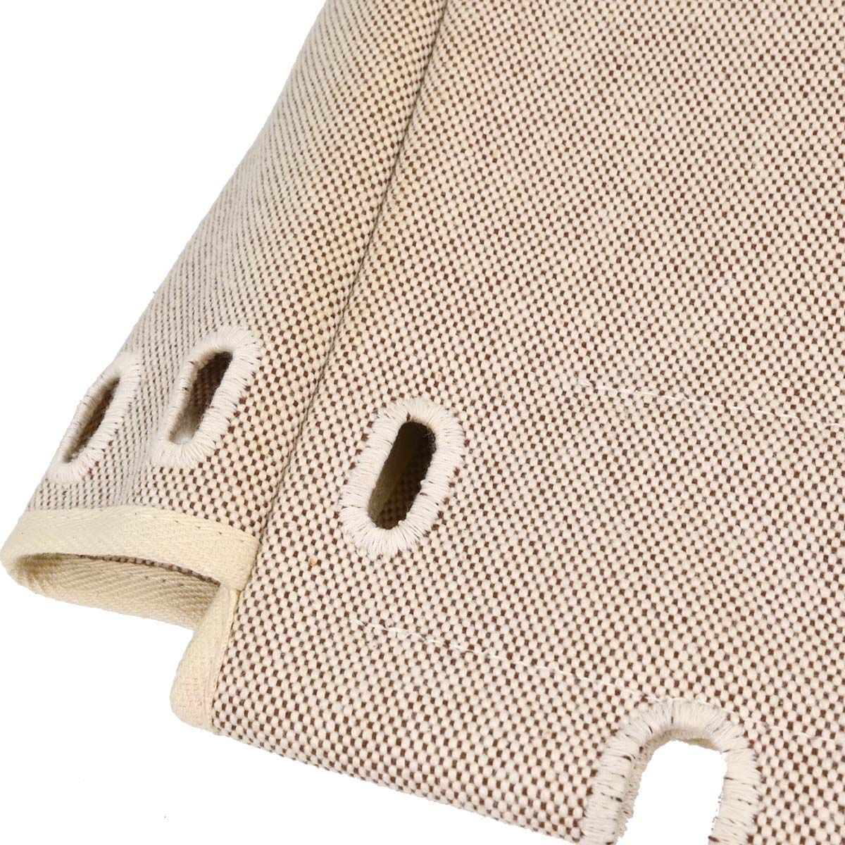 Hermes Brown Beige Toile Officier H Herbag PM 2 in 1 Handbag