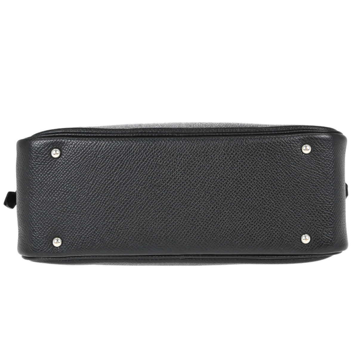 Hermes Black Epsom Mini Plume Handbag