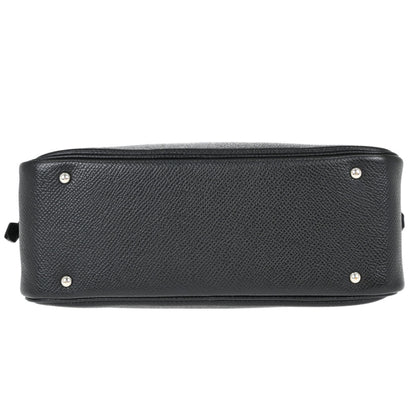 Hermes Black Epsom Mini Plume Handbag