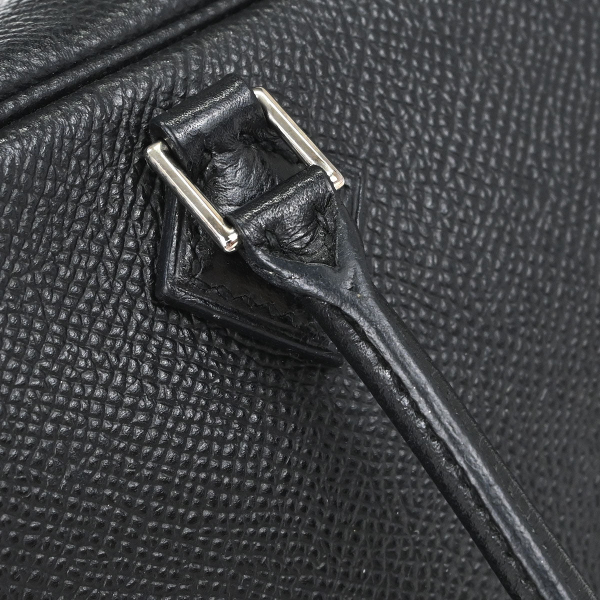 Hermes Black Epsom Mini Plume Handbag