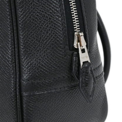 Hermes Black Epsom Mini Plume Handbag