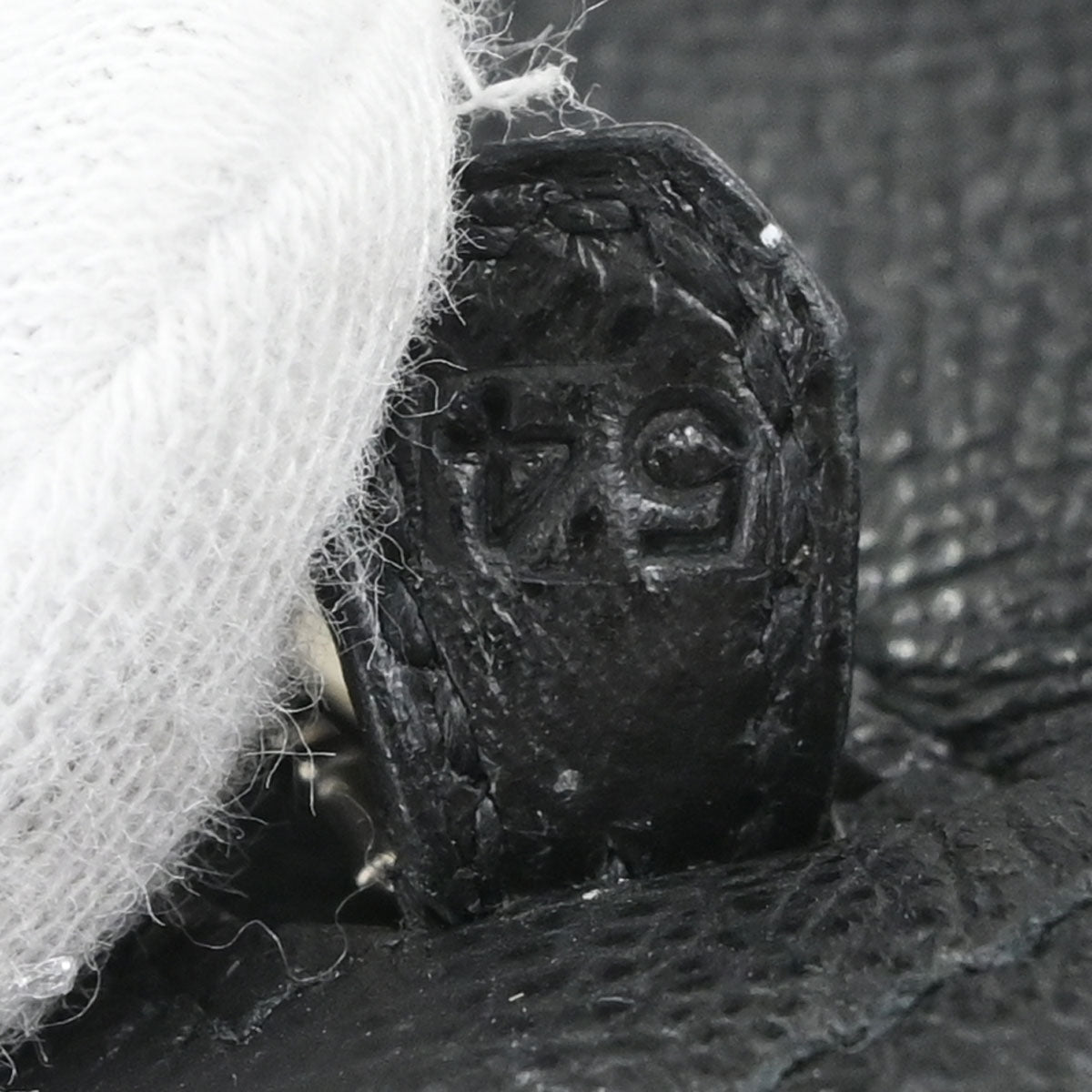 Hermes Black Epsom Mini Plume Handbag