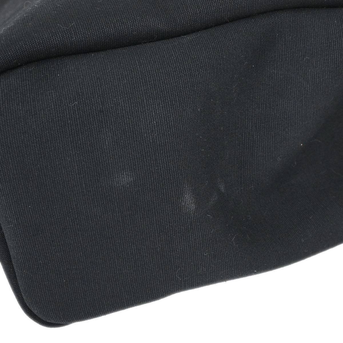 Hermes Black Toile Officier Herbag a Dos 2 in 1 Backpack