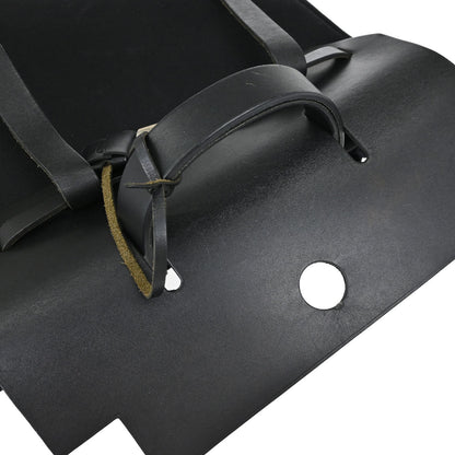 Hermes Black Toile Officier Herbag a Dos 2 in 1 Backpack