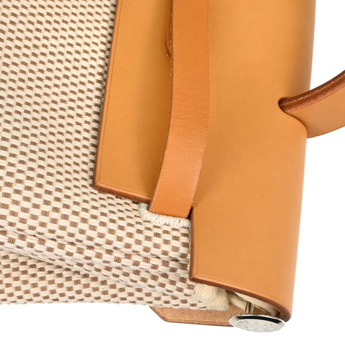 Hermes Beige Toile GM Herbag a Dos 2 in 1 Backpack