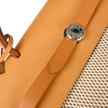 Hermes Beige Toile GM Herbag a Dos 2 in 1 Backpack