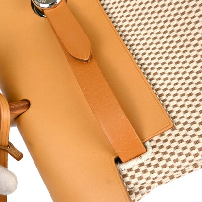 Hermes Beige Toile GM Herbag a Dos 2 in 1 Backpack