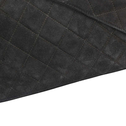 Chanel Black Suede Camera Bag Large
