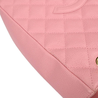 Chanel Pink Caviar Skin Petite Shopping Tote PST Chain Handbag