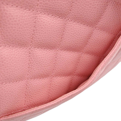 Chanel Pink Caviar Skin Petite Shopping Tote PST Chain Handbag