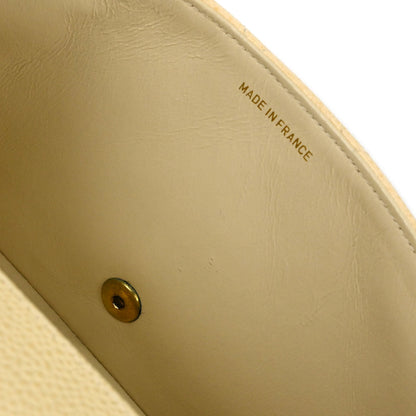 Chanel Beige Caviar Skin Medium Diana Shoulder Bag