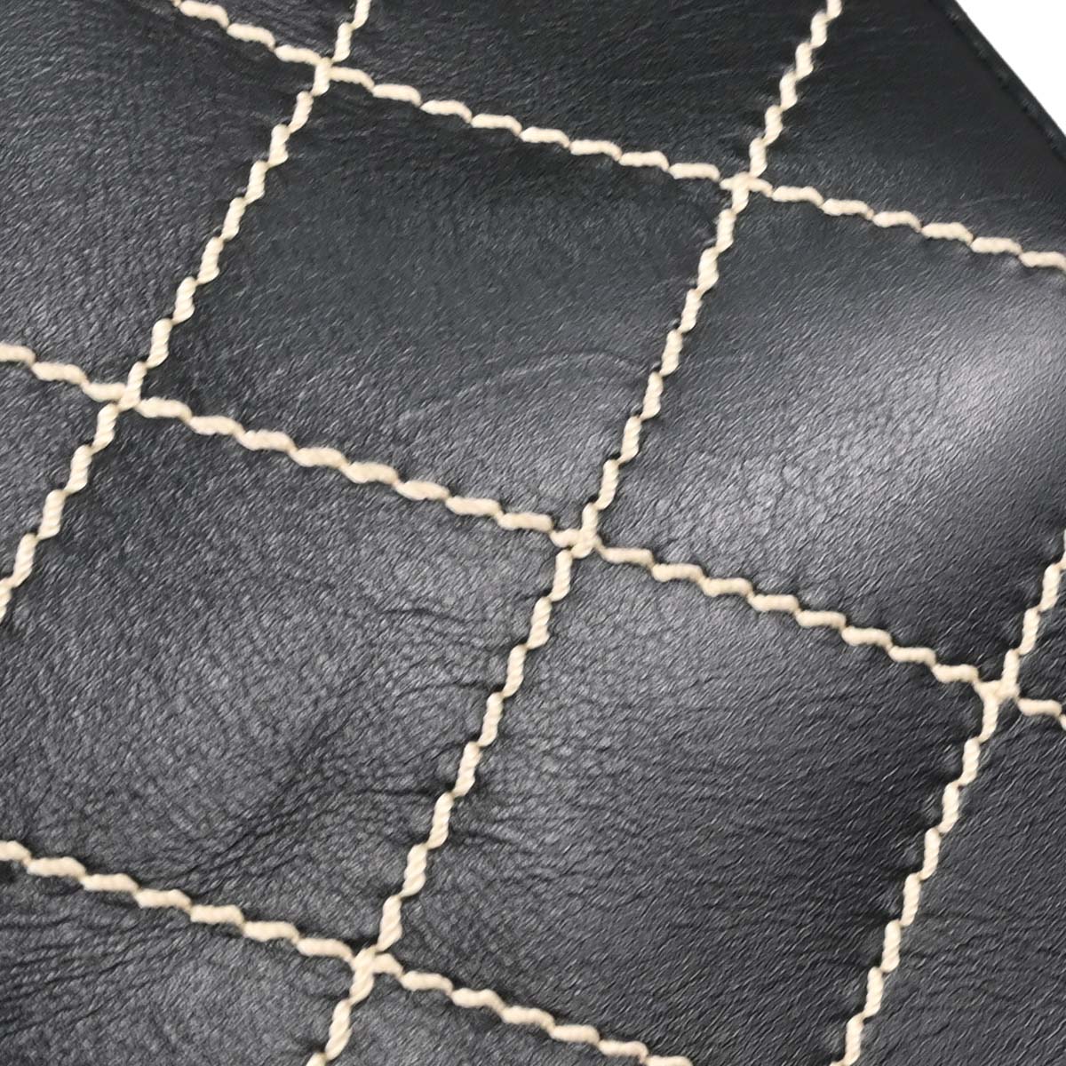 Chanel Black Calfskin Wild Stitch Tote Handbag