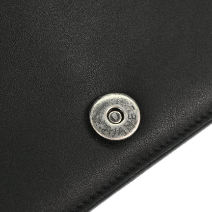 Boy Chanel Black Caviar Skin Chain WOC Shoulder Bag