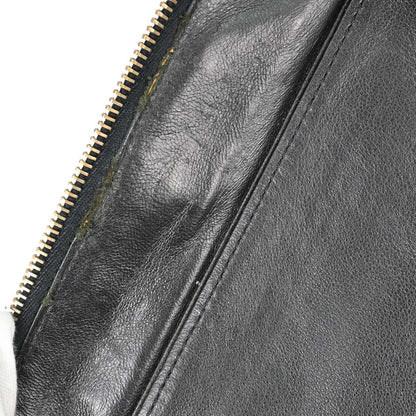 Chanel Black Caviar Skin Briefcase Business Handbag