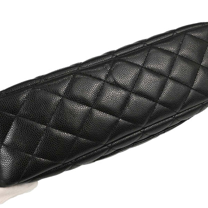 Chanel 2018-2019 Black Caviar Skin Camera Bag Small