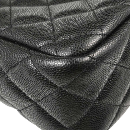 Chanel 2018-2019 Black Caviar Skin Camera Bag Small