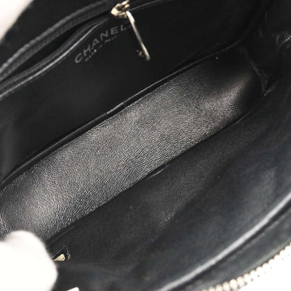 Chanel 2018-2019 Black Caviar Skin Camera Bag Small