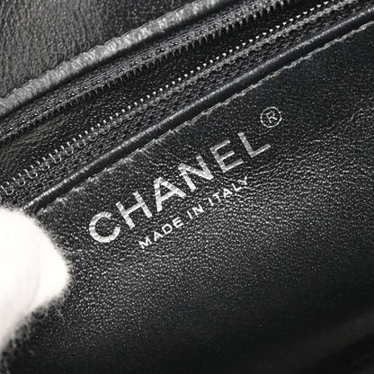 Chanel 2018-2019 Black Caviar Skin Camera Bag Small