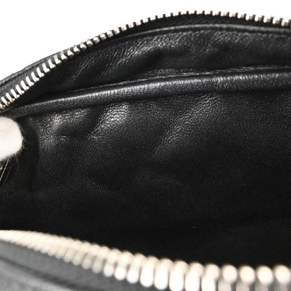 Chanel 2018-2019 Black Caviar Skin Camera Bag Small